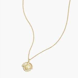 Madewell • NWOT • Sunray coin, pendant necklace